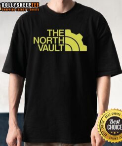 Good The North Vault Logo Parody T-Shirt featuring a creative twist on the iconic logo design for fans and collectors.