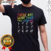 Good There Are More Than Two Genders LGBT Colors T-Shirt showcasing vibrant rainbow design celebrating gender diversity.