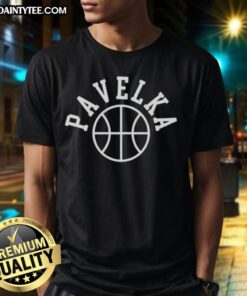 Good Tomas Pavelka Player Basketball T-Shirt featuring a stylish design for fans and players of the sport.