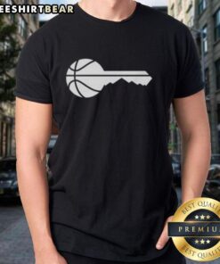 Good Utah Jazz Basketball Key Logo T-Shirt featuring the iconic team logo on a stylish design for fans.