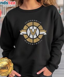 Alt Text: Good Vanderbilt Commodores Basketball Classic Circle Ball Logo Sweatshirt featuring vibrant team colors and logo design.