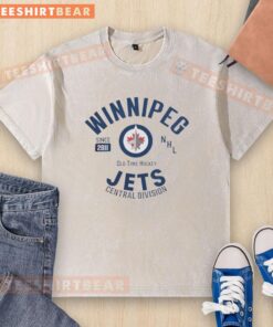 Good Winnipeg Jets Central Division Old Time Hockey t-shirt, perfect for NHL fans since 2011, featuring a vintage design.