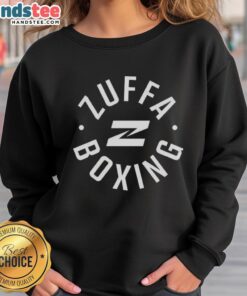 Good Zuffa Boxing Ring Walk sweatshirt featuring bold graphics and a comfortable fit for boxing fans.