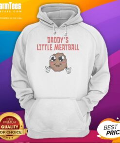 Happy Gilmore 2 Daddy's Little Meatball Hoodie featuring a playful design for fans of the movie and cozy style.