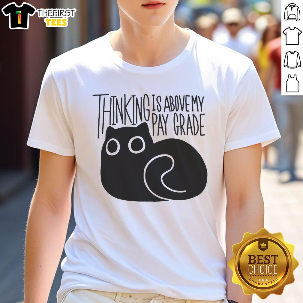 happy-cat-thinking-is-above-my-parade-t-shirt-1 Happy cat thinking is above my parade T-shirt design featuring a playful feline with colorful parade elements.