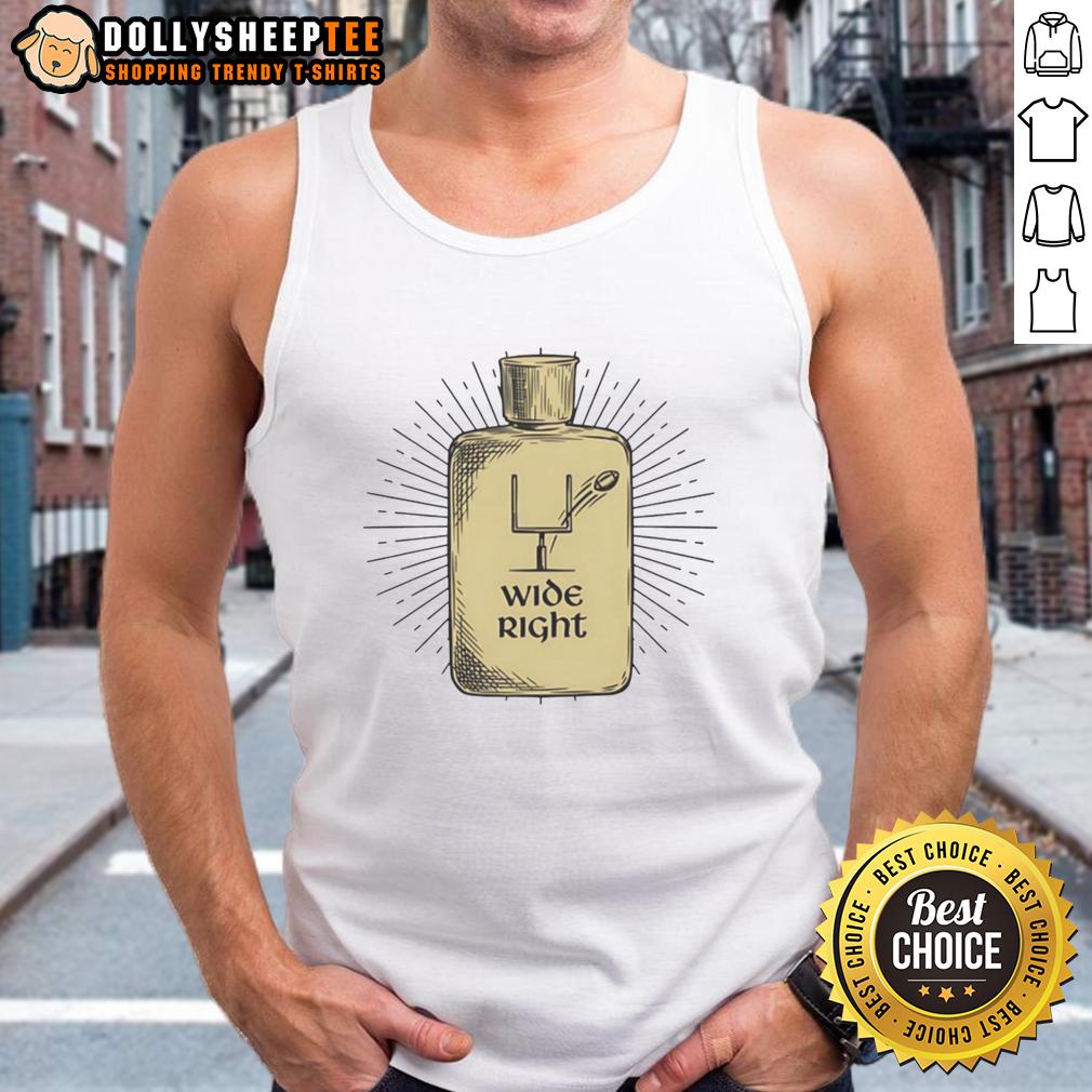 Happy Wide Right Holy Water Tank Top Happy wide right holy water tank top design featuring vibrant colors and a playful graphic for casual wear.