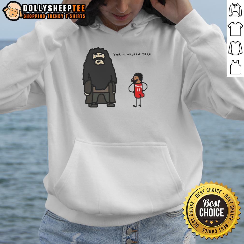 Happy Yer A Wizard Trae Hoodie Happy Yer A Wizard Trae Hoodie - Cozy hoodie featuring a whimsical wizard graphic, perfect for fans of fantasy and magic.