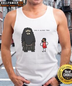 Happy Yer A Wizard Trae Tank Top featuring a fun wizard design, perfect for fans of magic and whimsical fashion.