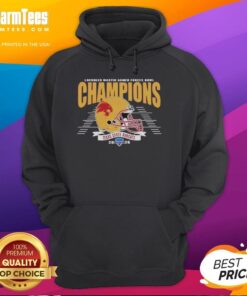 Alt Text: Texas State Bobcats football champions hoodie celebrating the Hot 2026 Armed Forces Bowl victory.
