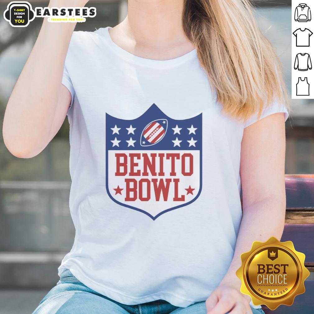 hot-benito-bowl-bad-bunnys-ladies-tee Alt Text: Hot Benito Bowl Bad Bunny's Ladies Tee featuring a vibrant design and stylish fit for fans and fashion lovers.