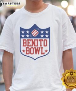 Hot Benito Bowl Bad Bunny's T-Shirt featuring vibrant colors and trendy design, perfect for fans of the artist.