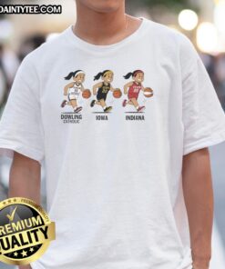 Hot Caitlin Clark Evolution T-Shirt featuring stylish graphics and vibrant colors, perfect for fans of women's basketball.