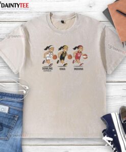 Hot Caitlin Clark Evolution Washed T-Shirt featuring vibrant graphics and a trendy, relaxed fit for casual wear.