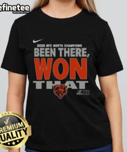 Hot Chicago Bears Been There Won That Ladies Tee featuring bold team graphics and a stylish design for fans.