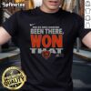 Alt Text: Hot Chicago Bears Been There Won That T-Shirt featuring bold team graphics, perfect for fans celebrating victories.