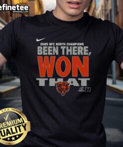 Alt Text: Hot Chicago Bears Been There Won That T-Shirt featuring bold team graphics, perfect for fans celebrating victories.