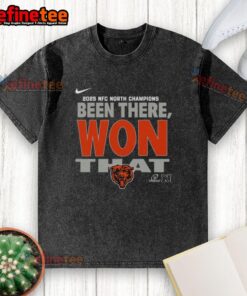 Hot Chicago Bears Been There Won That washed t-shirt featuring team logo and vintage design, perfect for fans.