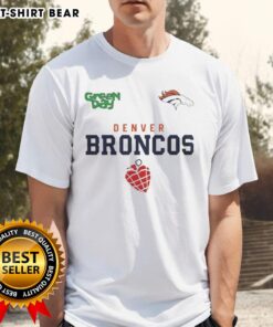 Alt Text: Hot Denver Broncos NFL 2026 Super Bowl Green Day T-Shirt featuring vibrant team colors and logo design.