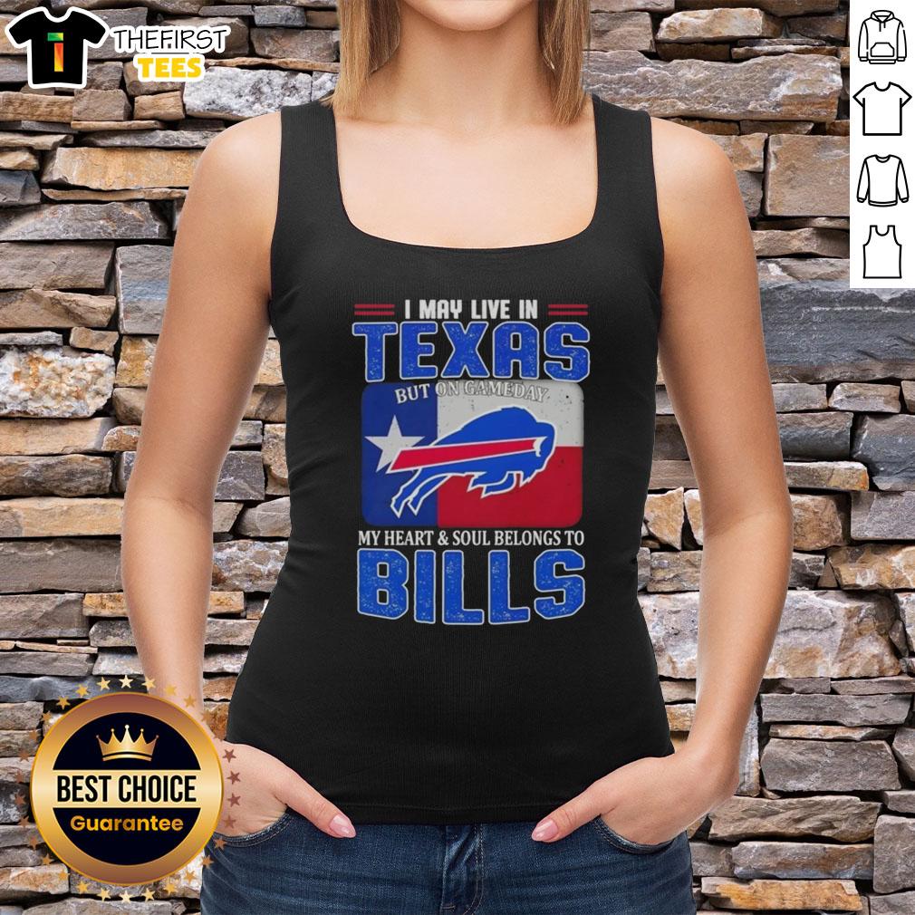 hot-i-may-live-in-texas-but-on-gameday-my-heart-and-soul-belongs-to-buffalo-bills-football-flag-tank-top Buffalo Bills football flag tank top, perfect for game day, showcasing Texas pride and loyalty to the Bills.