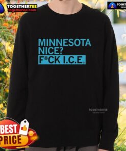 Hot Minnesota Awesome Fck I.C.E. Sweatshirt featuring bold graphic design, perfect for stylish winter wear.