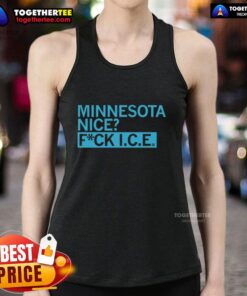 Stylish Hot Minnesota Awesome Fck I.C.E. tank top, perfect for summer fashion and showcasing bold Minnesota pride.