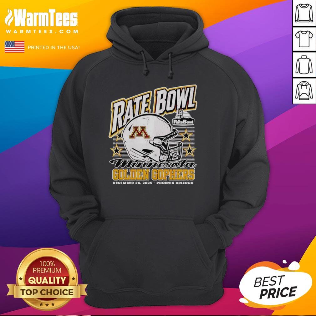 hot-minnesota-golden-gophers-2025-rate-bowl-phoenix-arizona-helmet-hoodie Hot Minnesota Golden Gophers 2025 Rate Bowl hoodie featuring a helmet design, perfect for fans in Phoenix, Arizona.