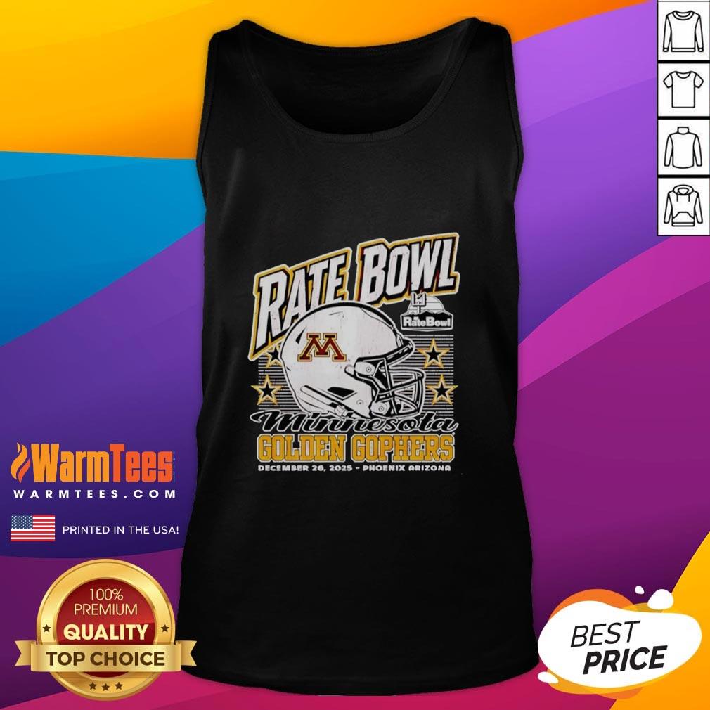 hot-minnesota-golden-gophers-2025-rate-bowl-phoenix-arizona-helmet-tank-top Stylish tank top featuring the Hot Minnesota Golden Gophers 2025 Rate Bowl design, perfect for fans in Phoenix, Arizona.