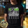 Hot Seattle Seahawks NFC West Division Champions 1 Seed T-Shirt featuring team logo and vibrant colors for fans.