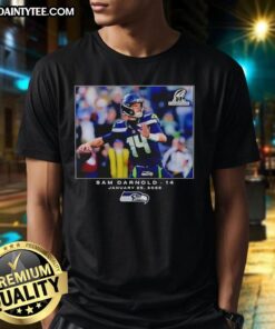 Hot Seattle Seahawks Sam Darnold NFL Flash Features Week 21 T-Shirt showcasing vibrant team colors and bold design.