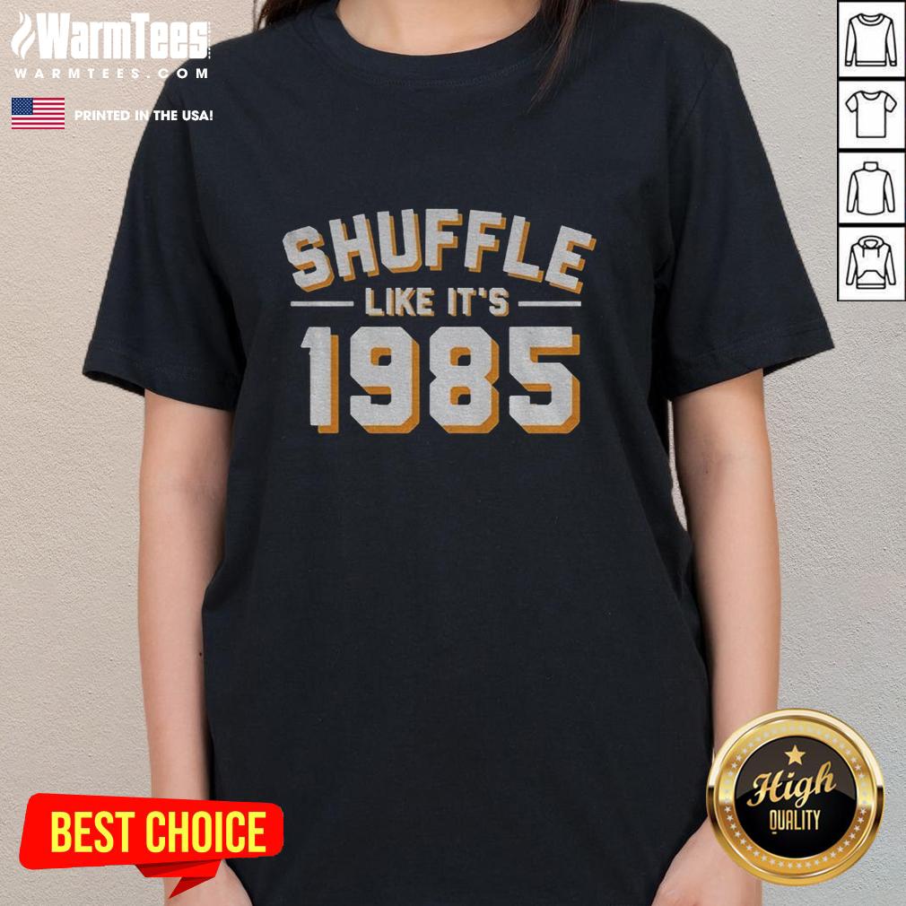 hot-shuffle-like-its-1985-chicago-bears-ladies-tee Hot Shuffle Like Its 1985 Chicago Bears Ladies Tee featuring vintage design and team colors for stylish fans.