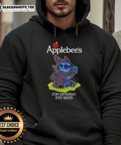 Hot Stitch Cosplay Toothless X Applebee's hoodie showcasing unique design, perfect for fans of quirky fashion.