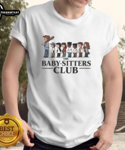Hot The Baby Sitters Club Steve Harrington 2025 T-Shirt featuring vibrant graphics and stylish design for fans.