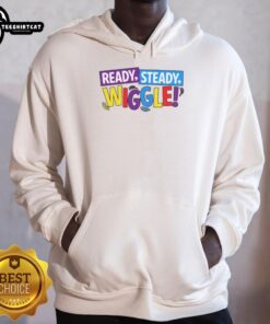 Hot Wiggles Inspired Ready Steady Wiggle Hoodie in vibrant colors, perfect for kids' playful fashion and Wiggles fans.