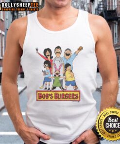 Awesome Bobs Burgers tank top featuring vibrant graphics and a trendy design for fans of the popular animated series.