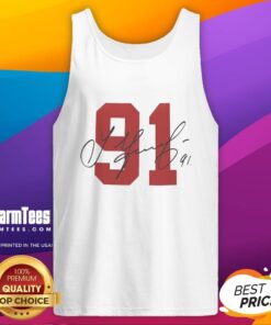 Awesome Signature 91 Sergei Fedorov Detroit Red Wings tank top featuring bold graphics and team colors.