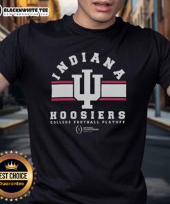 Official College Football Playoff Indiana Hoosiers 2026 National Championship Logo T-Shirt showcasing team spirit.