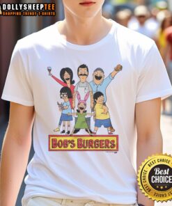 Alt Text: Awesome Bob's Burgers T-Shirt featuring vibrant artwork and a comfortable fit, perfect for fans of the animated series.