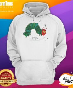 Colorful Nice-A-Very-Hangry-Caterpillar-Hoodie featuring a playful caterpillar design, perfect for kids and fun fashion.