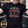 2026 Alabama Crimson Tide CFP Quarterfinal Rose Bowl Game T-Shirt showcasing team spirit and game day style.