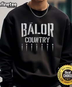 Cozy Nice Balor Country Ireland sweatshirt featuring a scenic Irish landscape design, perfect for casual wear.