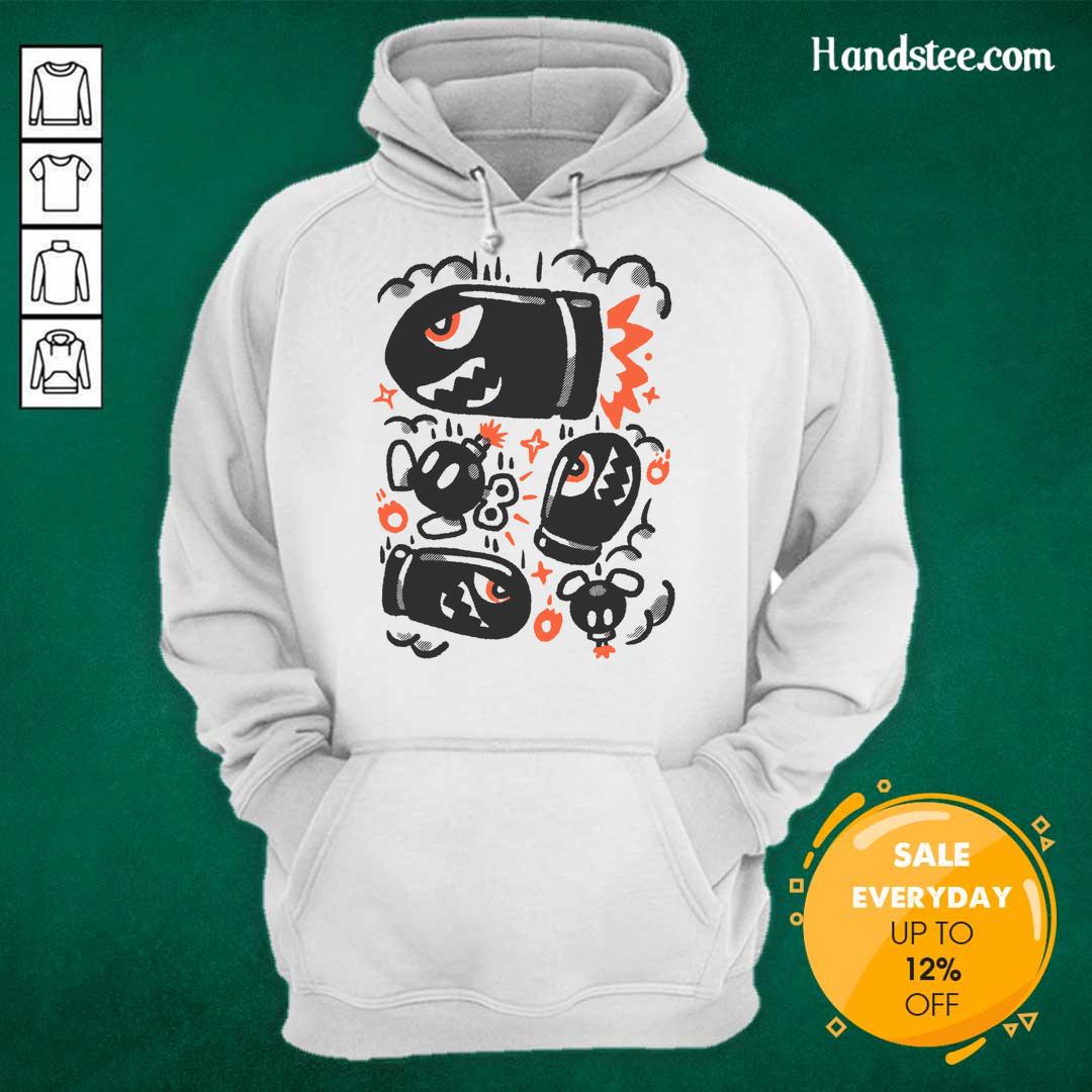 nice-bob-ombing-run-hoodie Stylish Nice Bob-Ombing Run Hoodie featuring vibrant colors and a playful design, perfect for casual wear and gaming fans.