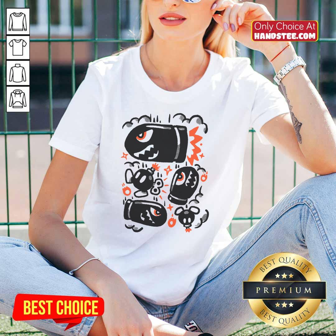 nice-bob-ombing-run-ladies-tee Nice Bob-Ombing Run Ladies Tee featuring a vibrant design, perfect for gaming fans and stylish casual wear.