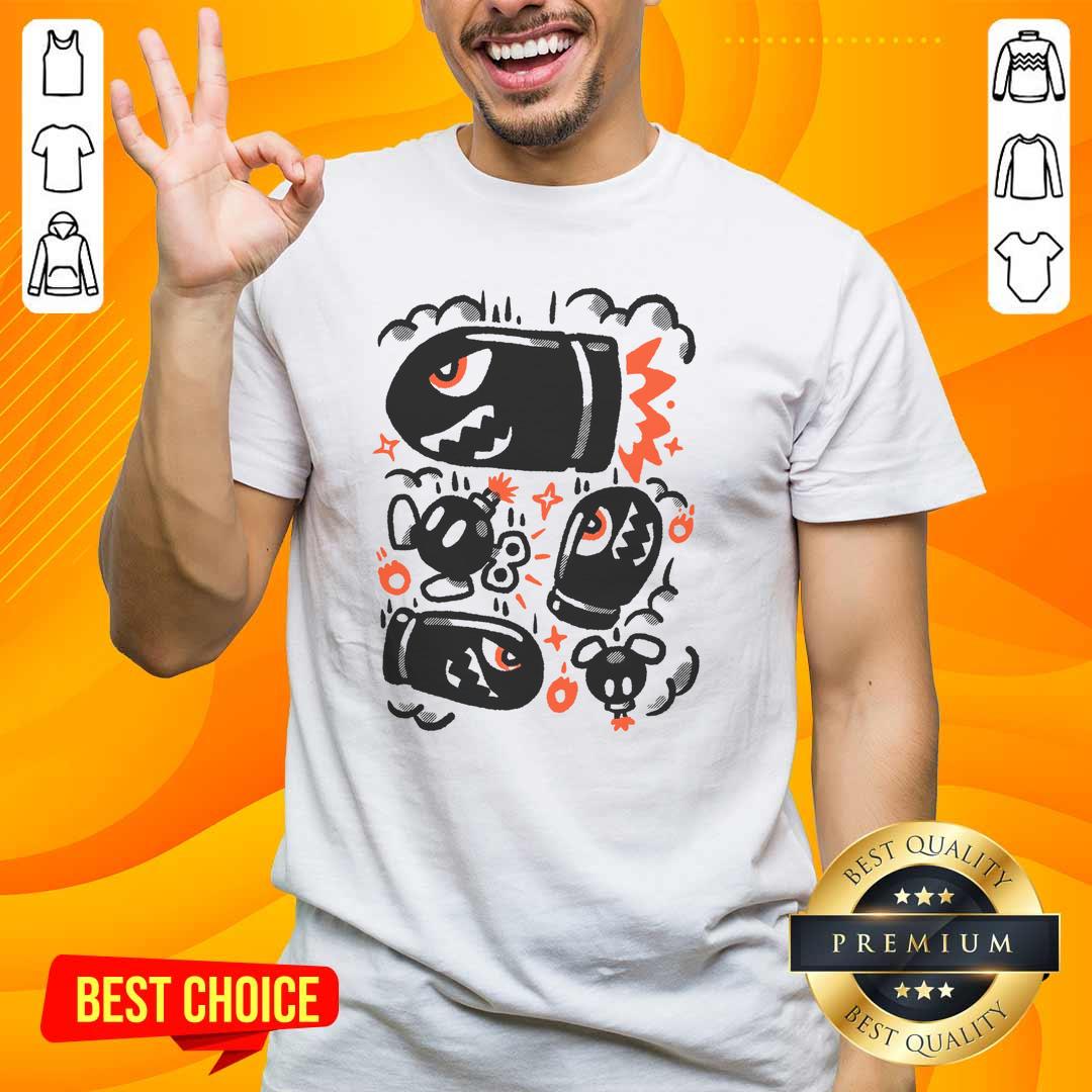 nice-bob-ombing-run-t-shirt-1 Nice Bob-Ombing Run T-Shirt featuring vibrant graphics and a fun design perfect for fans of gaming and pop culture.