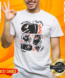 Nice Bob-Ombing Run T-Shirt featuring vibrant graphics and a fun design perfect for fans of gaming and pop culture.