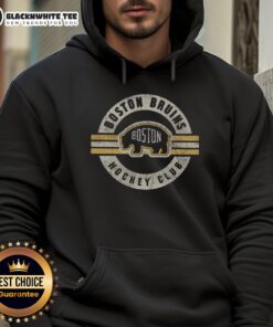 Cozy Nice Boston Bruins Surround Hoodie featuring team logo, perfect for fans and cold weather outings.