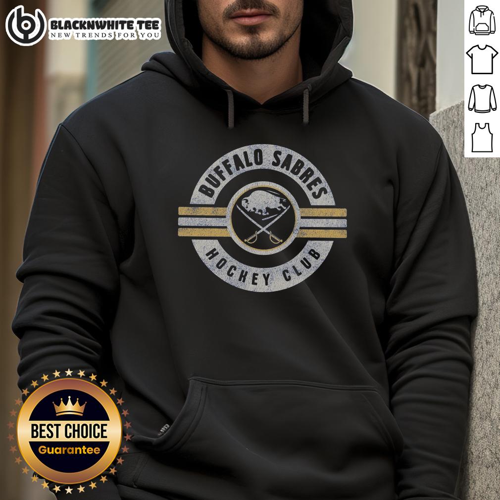 Nice Buffalo Sabres Vintage Surround Hoodie Alt Text: Vintage Buffalo Sabres hoodie featuring a stylish surround design, perfect for fans and casual wear.