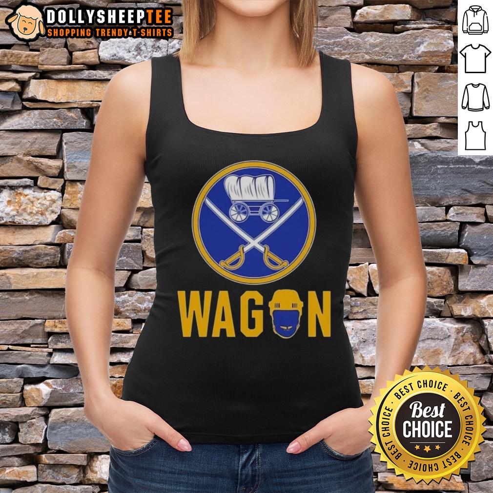 Nice Buffalo Sabres Wagon Logo Tank Top Buffalo Sabres wagon logo tank top featuring a stylish design for fans, perfect for summer sportswear.