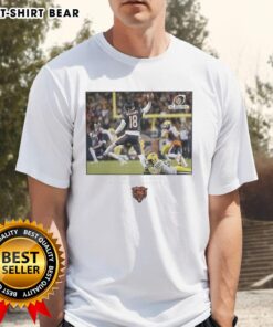 Caleb Williams Chicago Bears NFL Wild Card T-Shirt featuring vibrant graphics and bold team colors.