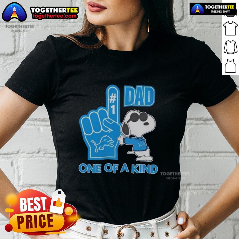 Nice Detroit Lions X Snoopy Dad One Of A Kind Ladies Tee Nice Detroit Lions X Snoopy Dad one-of-a-kind ladies tee featuring vibrant graphics and a comfortable fit.