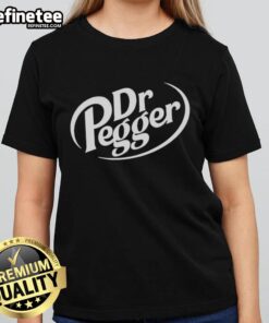 Stylish Nice Dr Pegger Dr Pepper ladies tee featuring a fun graphic design, perfect for casual wear and soda lovers.